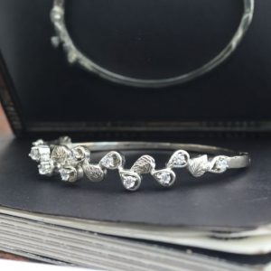 Best Customized Leaf Bracelet 92.5 Hallmark Silver India 2021