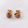 Best Real Seashell Ear Studs 92.5 Hallmark Silver India 2021