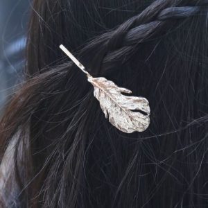 Best Leaf Design Hairpin 92.5 Hallmark Silver India 2021
