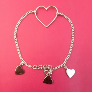 Best Customized Heart Bracelet 92.5 Hallmark Silver India 2021