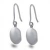 Best Frosted Circle Earrings 92.5 Silver India 2021