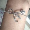 Best Customized Stethoscope Bracelet 92.5 Hallmark Silver India 2021.
