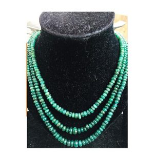 Best Customized Real Emerald Necklace Hallmark India 2021