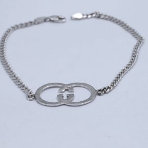 Best Gucci Design Bracelet 92.5 Hallmark Silver India 2021