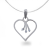 Best Heart Pendant 92.5 Hallmarked Silver India 2021