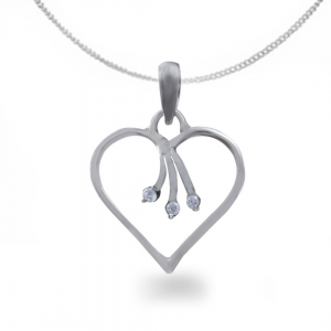 Best Heart Pendant 92.5 Hallmarked Silver India 2021