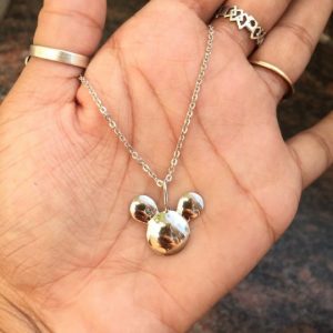 Best Mickey Mouse Pendant 92.5 Hallmark Silver India 2021.