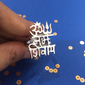 Best Customized Om Ring 92.5 Hallmarked India 2021