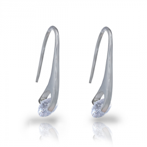 Best Revolving Diamond Earrings 92.5 Hallmarked Silver India 2021