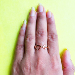 Best Heart & Arrow Ring 92.5 Hallmark India 2021