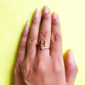 Initial Ring Customised Silver Jewellery India 2023