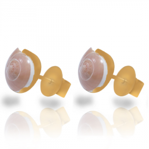 Best Natural Seashell Ear Studs 92.5 Hallmark Silver India 2021