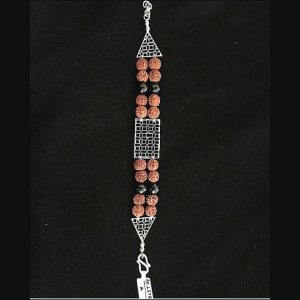 Best Rudraksha Bracelet With 92.5 Hallmark Silver India 2021.