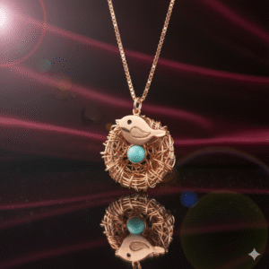 Best Bird Nest Pendant 92.5 Hallmark Silver India 2021