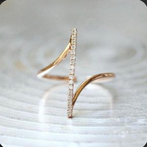 Best Designer Diagonal Ring 92.5 Hallmark Silver India 2021