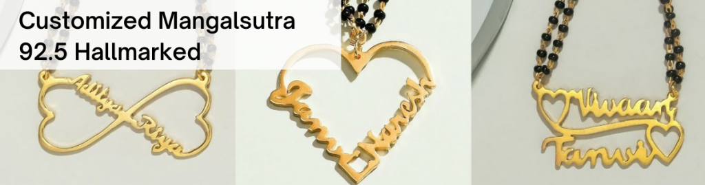 Customized Mangalsutra 92.5 Hallmarked India 2021