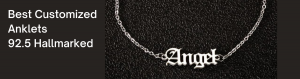 Best Customized Anklets 92.5 Hallmarked India 2021