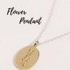 Best Engraved Flower Design Pendant