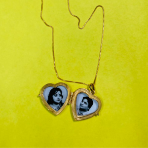 Heart Photo Locket Customised Silver Jewellery India 2023