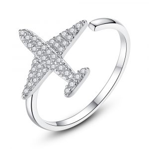 Best Customized Airplane Ring 92.5 Hallmarked India 2021