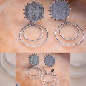 Ancient Coin Earrings
