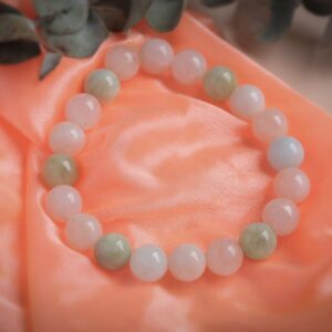 Morganite Beads Bracelet