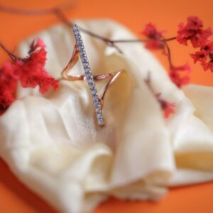 Shimmering Spine Ring