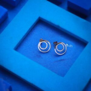 Twin Circle Earrings
