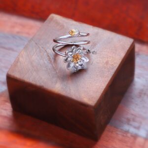 The Blooming Lotus Ring