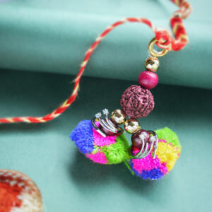 Trivari Loomba cum Toe Rings Rakhi