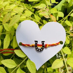 Lucky Horse Shoe Rakhi