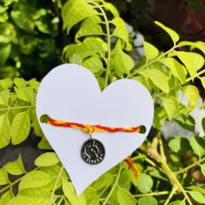 Pisces zodiac Sign Rakhi cum Pendant