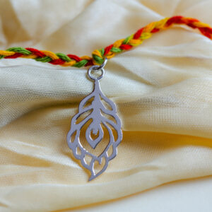 Krishna's Feather Rakhi cum Pendant