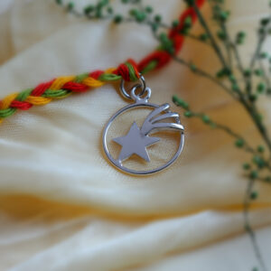 Lucky Shooting Star Rakhi cum Pendant