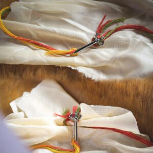 Trishul Rakhi cum Brooch