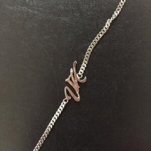 Customised Initial Rakhi cum Bracelet