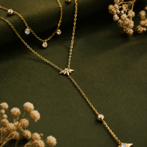 Shine layered necklace