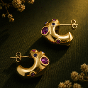 Bubble Hoop Earrings