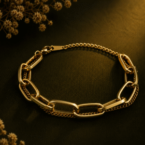 Chunky Double Layer Bracelet